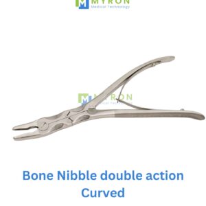 Curved Bone nibbler -orthopedic instrument