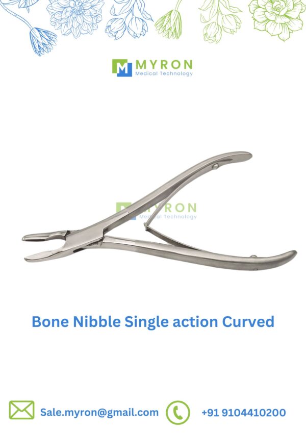 bone nibbler single action orthopedic instrument