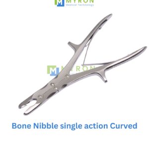 Single action bone nibbler orthopedic instrument