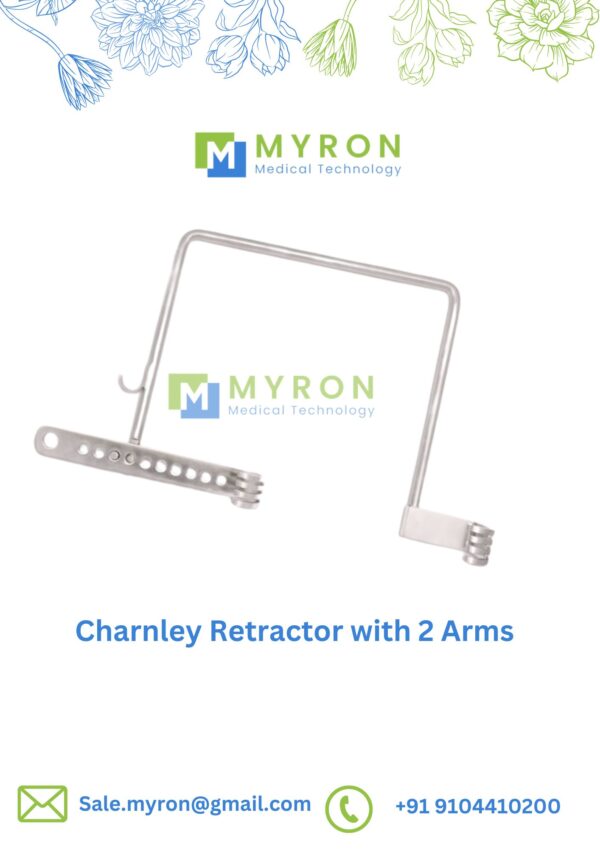 Myron Charnley Retractor with 2 arms