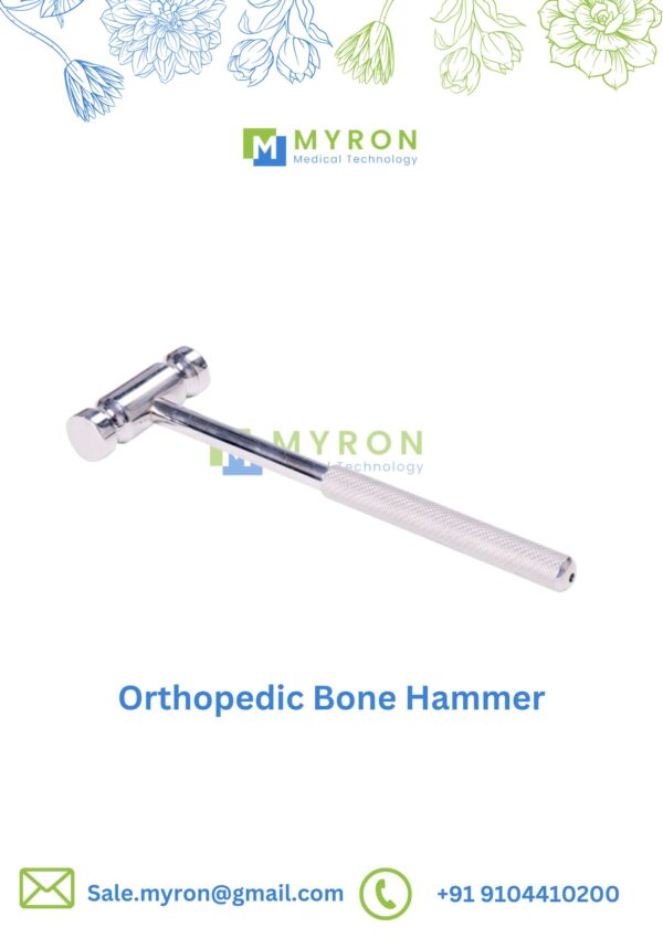 Bone hammer orthopedic instrument